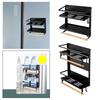 Fridge Storage Rack Cling Film Bag Hanger Multifunction Wall Hanging Condiment Kitchen