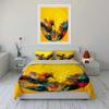 Abstract Wall Art Decor Set Soft Comfortable Duvet Cover Bedding Set Included 1*Duvet Cover & 2*Pillowcases gift