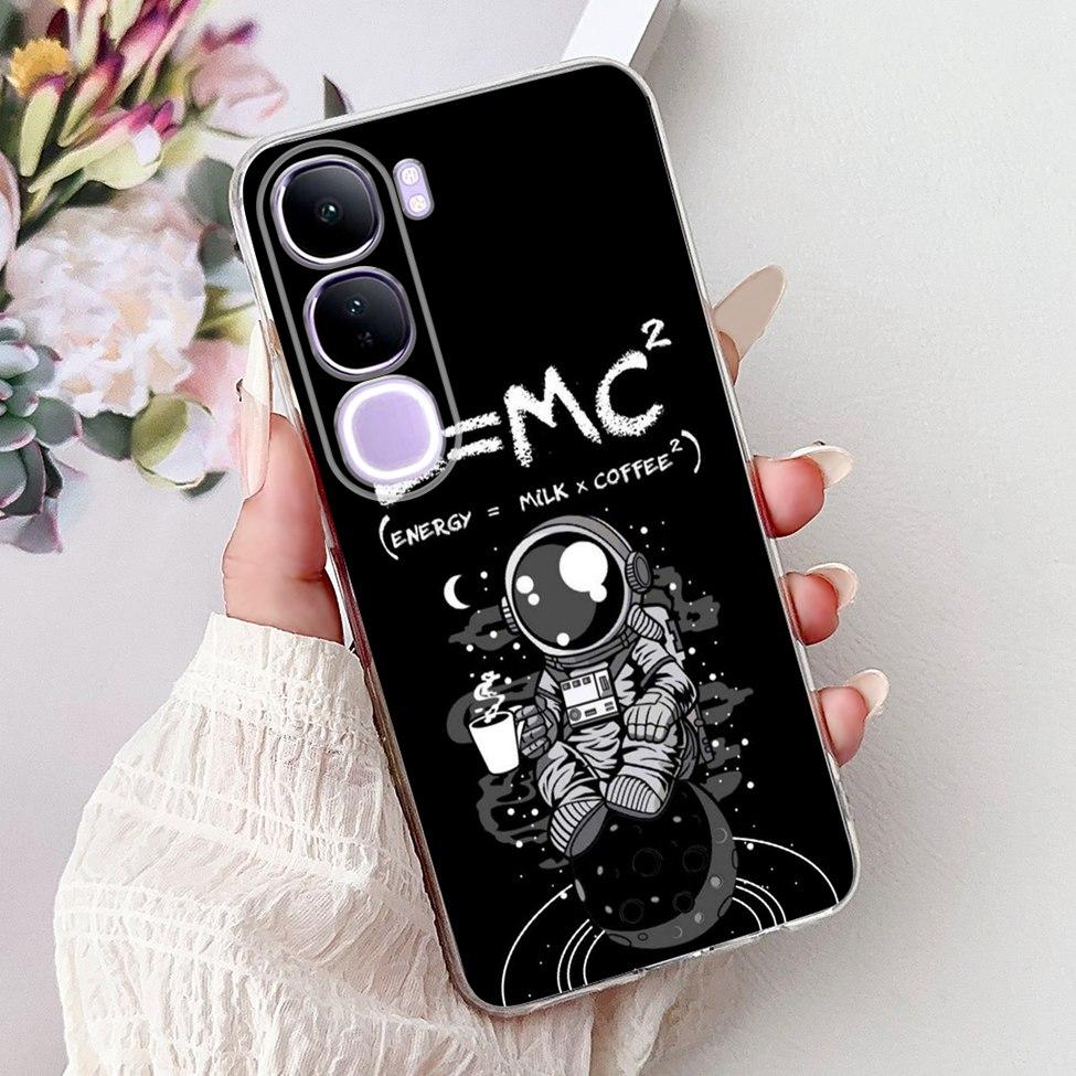 Clear For Vivo V40 Lite IDN Case 4G 5G Cute Cartoon Cool Luxury Funny Boys Girls Phone Case For vivo V40 Lite 5G IDN Back Cover