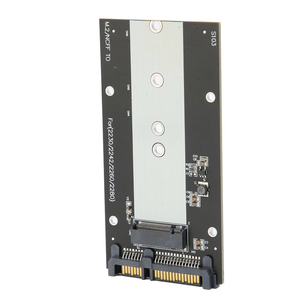 M.2 NGFF To SATA III Converter Adapter 6000MB S Fast Transfer Mass Storage Interface Hard Drive Converter Card