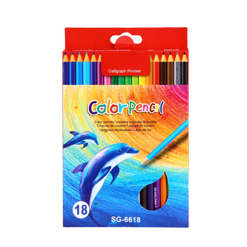 Coloured Pencil Set, High Quality Art Drawing Pencils, Available In 12/18/36/24/48 Colours
