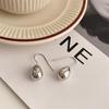 French Niche Simple Hollow Water Drop Shaped Ear Hook Femininity Personality Fashion Cold Wind Versatile Ear Jewelry