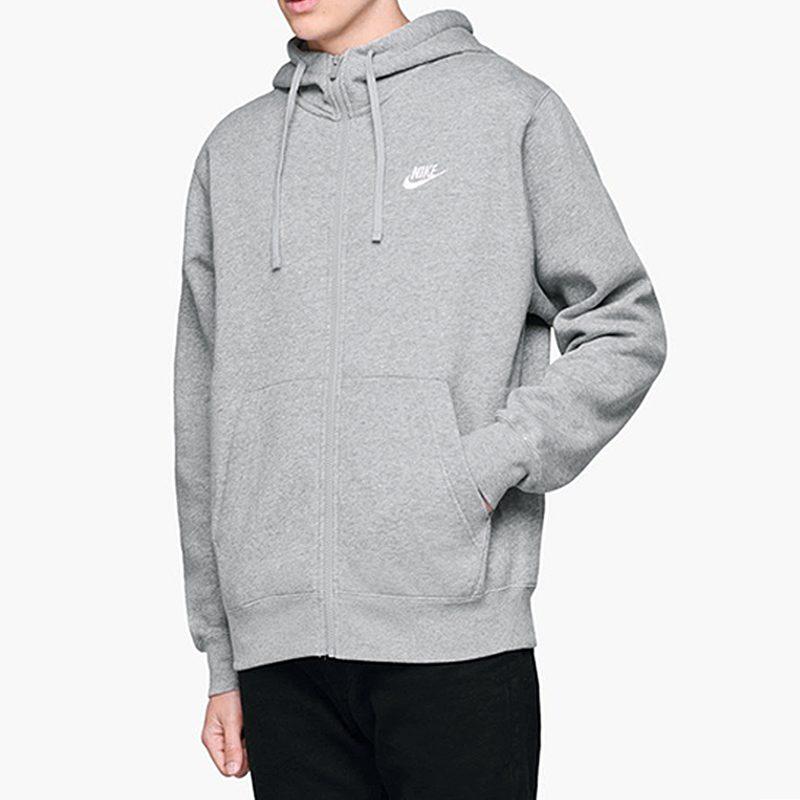 Nike Sportswear Club Fleece Full Zip Hoodie BV2645-063