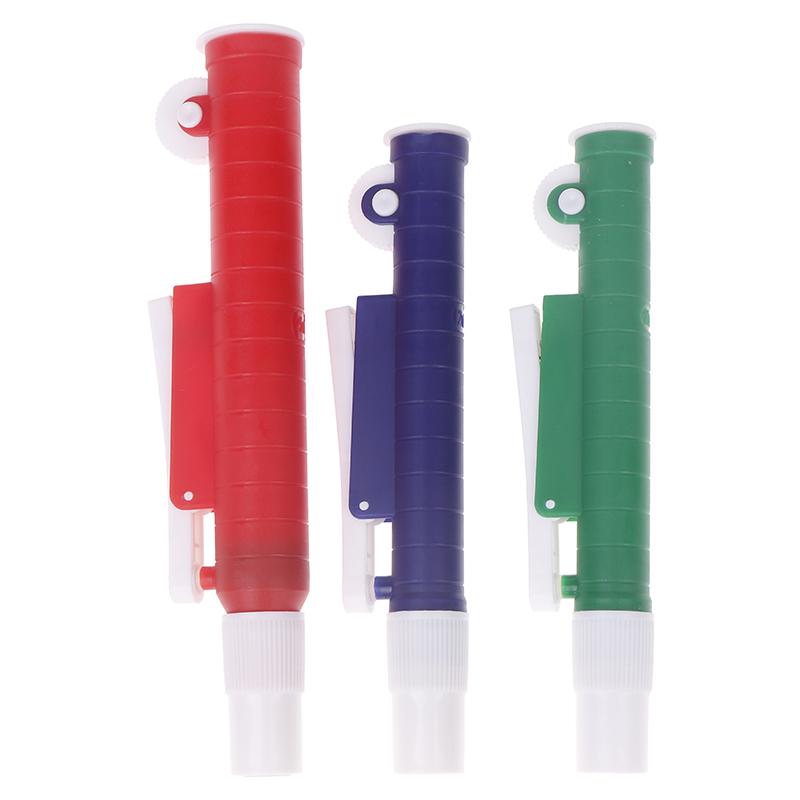 Pipettierhilfe Schnellverschluss Pipettenpumpe Manuelle Pipettierpumpe Verwendung mit graduierter Transferpipette VOL.2 ml/10 ml/25 ml