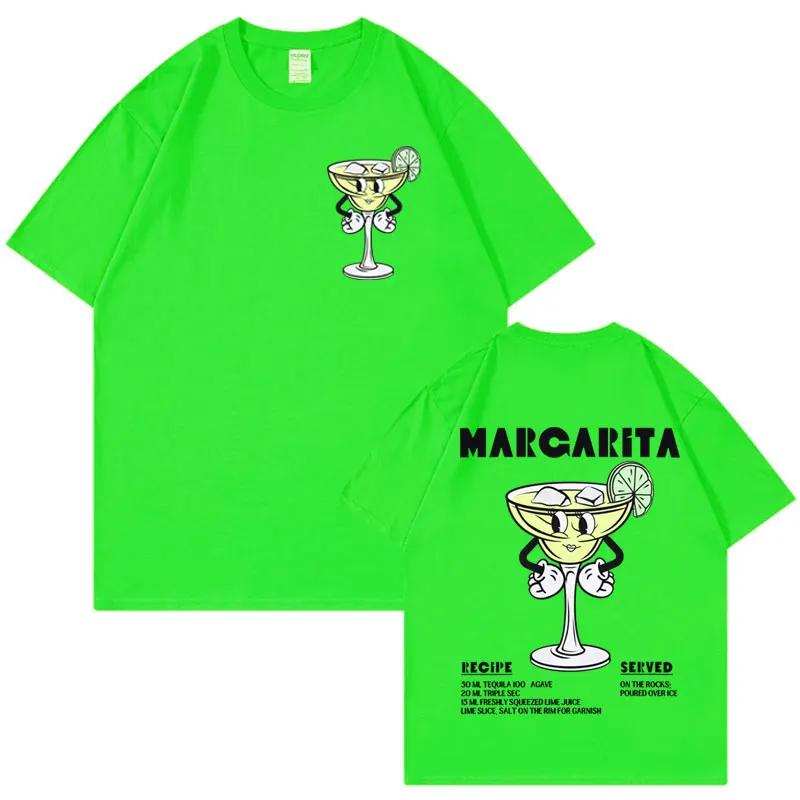 Margarita Meme Tshirt Funny Cocktail Unisex Vintage Cartoon Tee Shirt Men Fashion Aesthetic Summer Pop Art Short Sleeve T Shirt