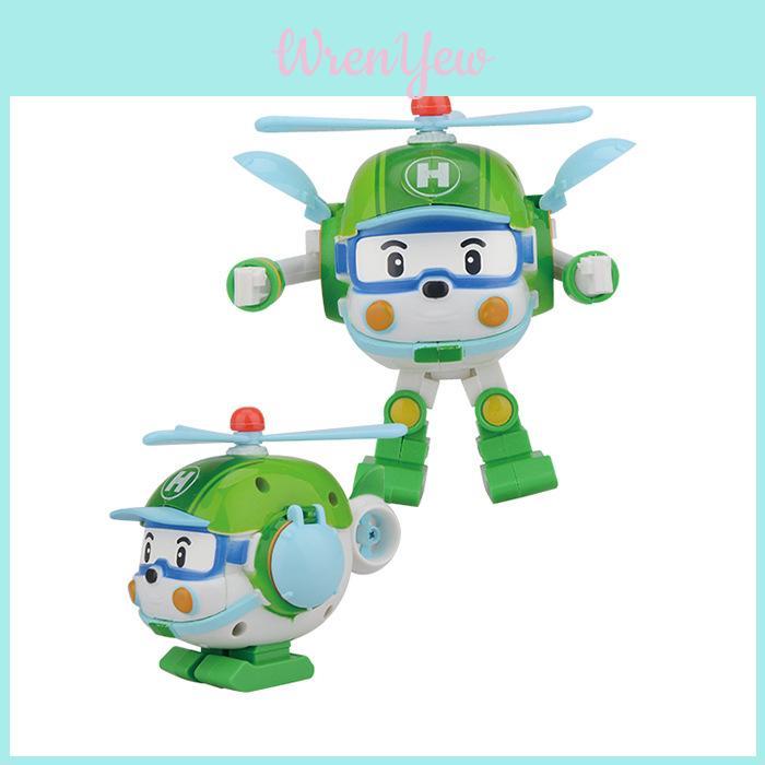 Full Set Of 4pcs Robocar Poli Toys With Transforming Feature Perfect For Easter Decoration