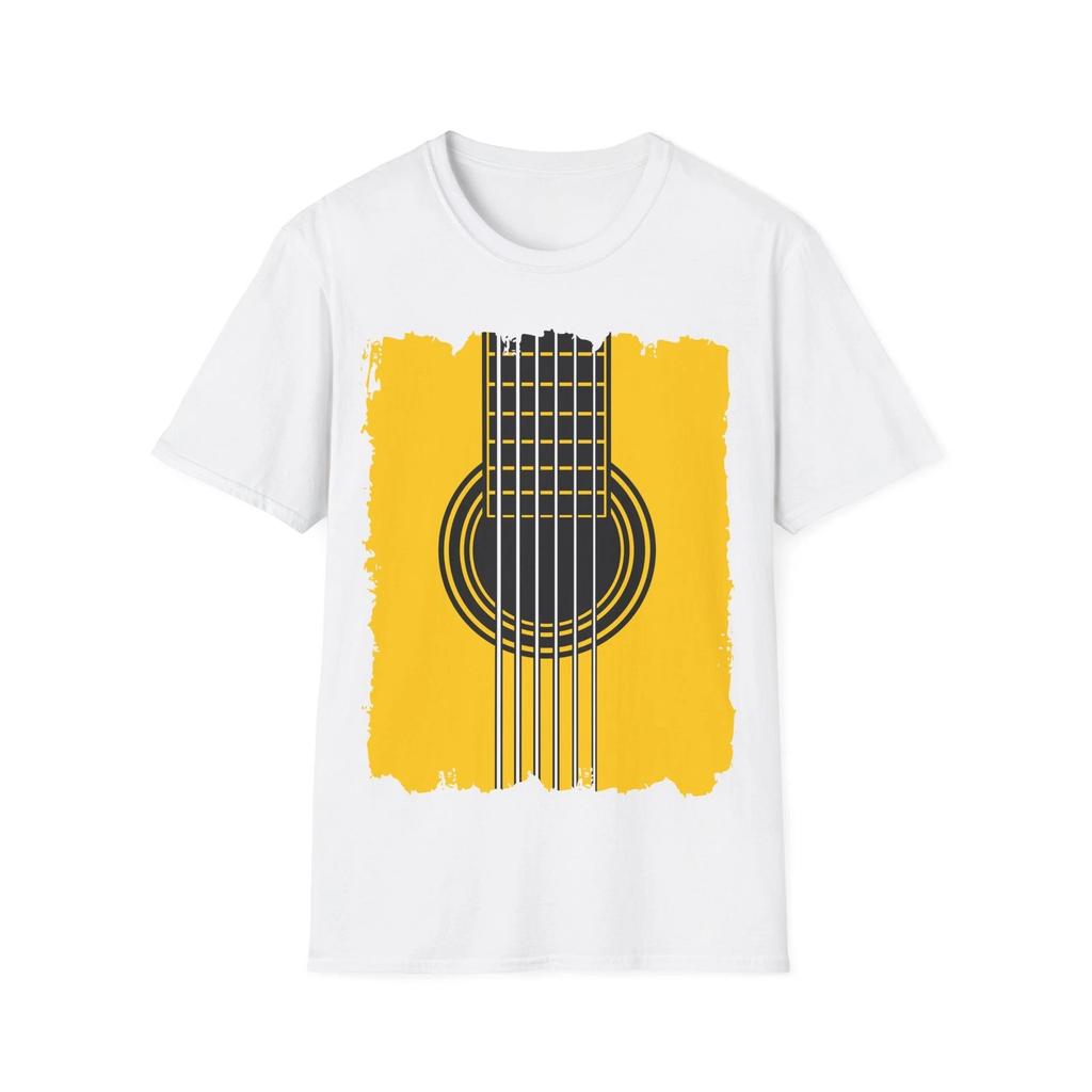 Guitar T-Shirt, Graffiti Style Art, Guitarist Tee, Rock Fan Graphic Top