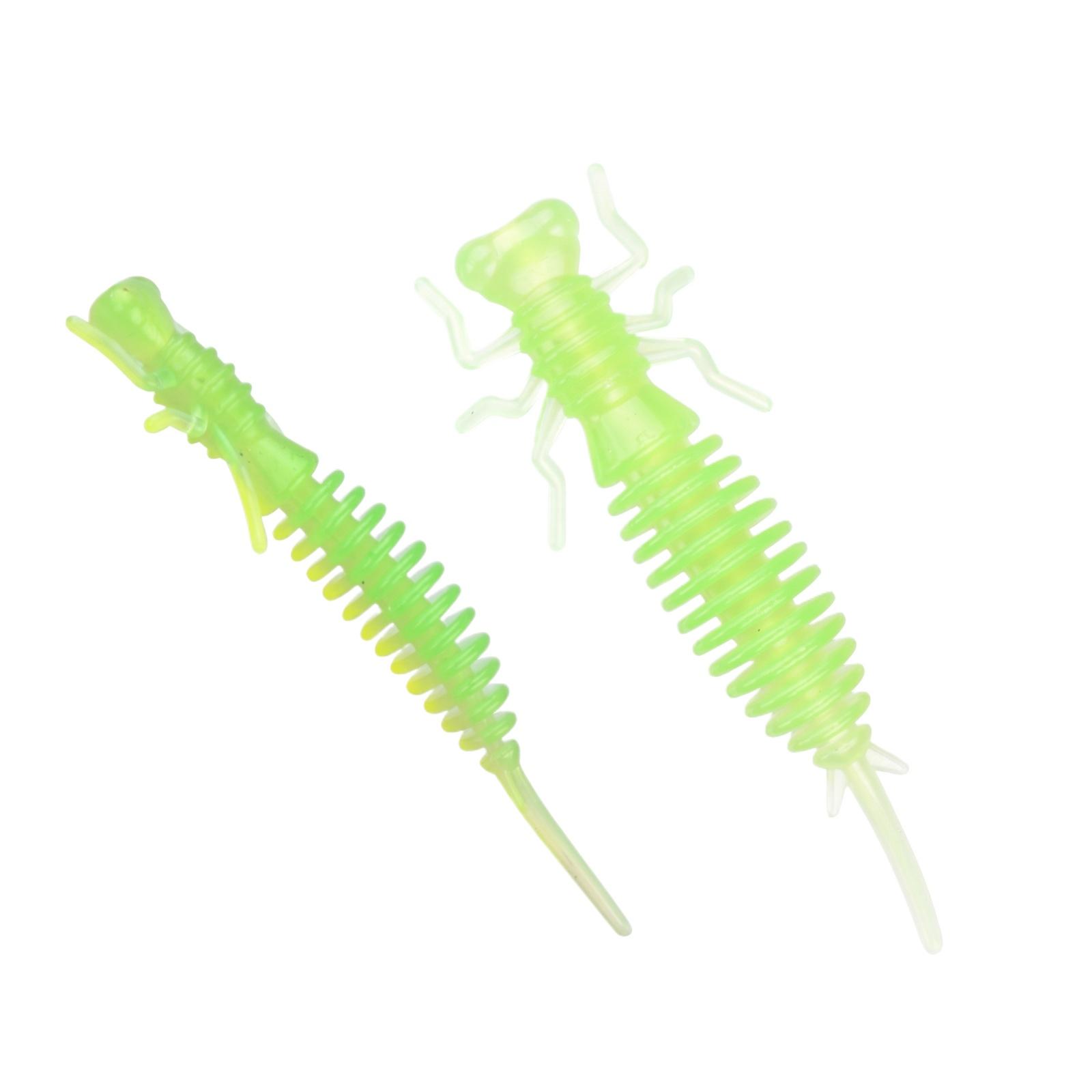

5cm Pin Tail Soft Artificial for Fishing Bass Micro one size