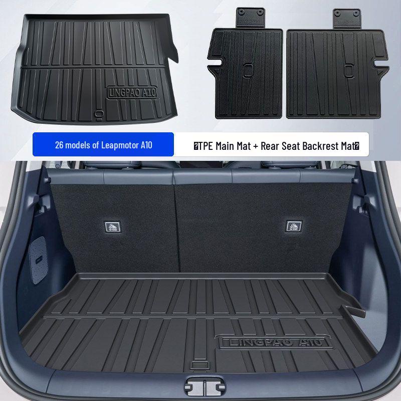 Leapmotor A10 Trunk Mat: Tail Box TPE Mat for 26 Models - Car Accessories and Decoration