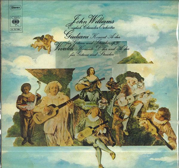 

Виниловая пластинка JOHN WILLIAMS ENGLISH CHAMBER ORCH Giuliani Концерт Для Гитары И Струнных S72798 CBS Германия Классика Б/У