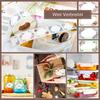 50-250Pcs Flowers Name Labels Kitchen Blank Handwritten Date Stickers Refrigerator Freezer Food Storage Small Business 3*5Cm