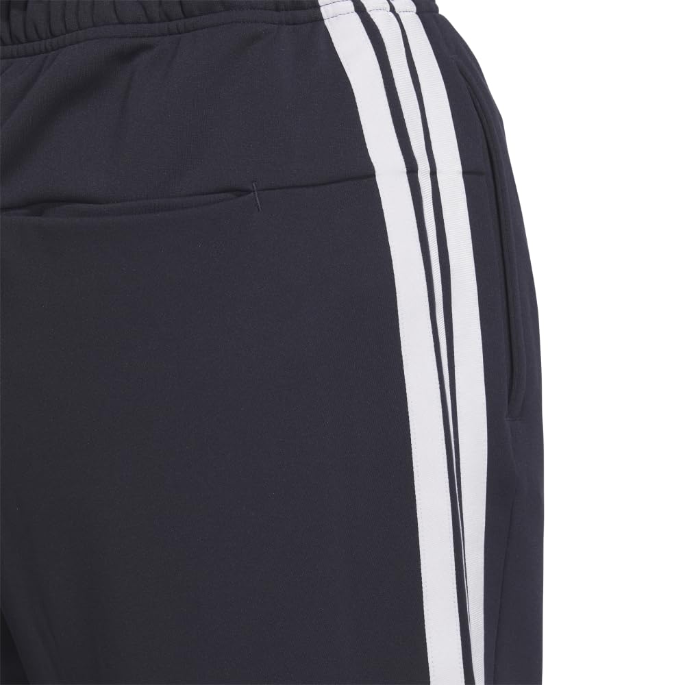 Adidas JZR04 Regular Fit Double Knit Shorts in Legend Men's 3-Stripes Ink/White (JV6993)