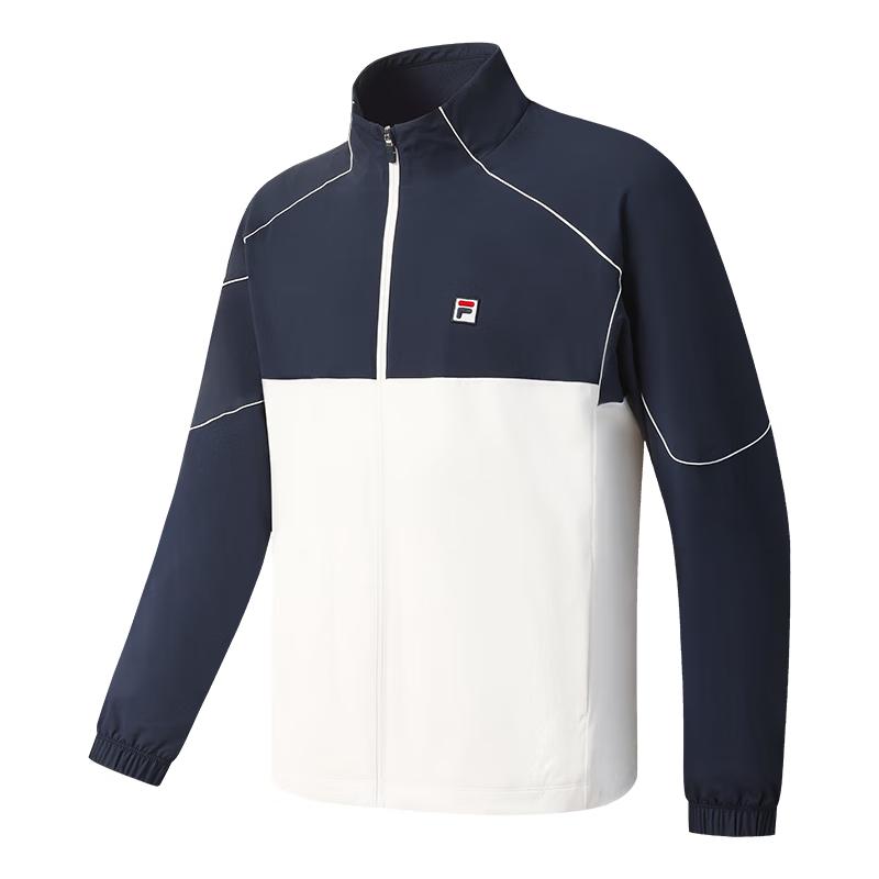 FILA Men s Color-Block Woven Tennis Jacket L