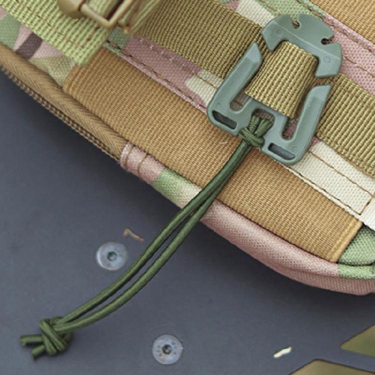 5Pcs Backpacks Buckle Carabiner Clip Outdoor Camping Bag Hanger Hook Clamps Carabiner Elastic Buckle Hunting Accessories