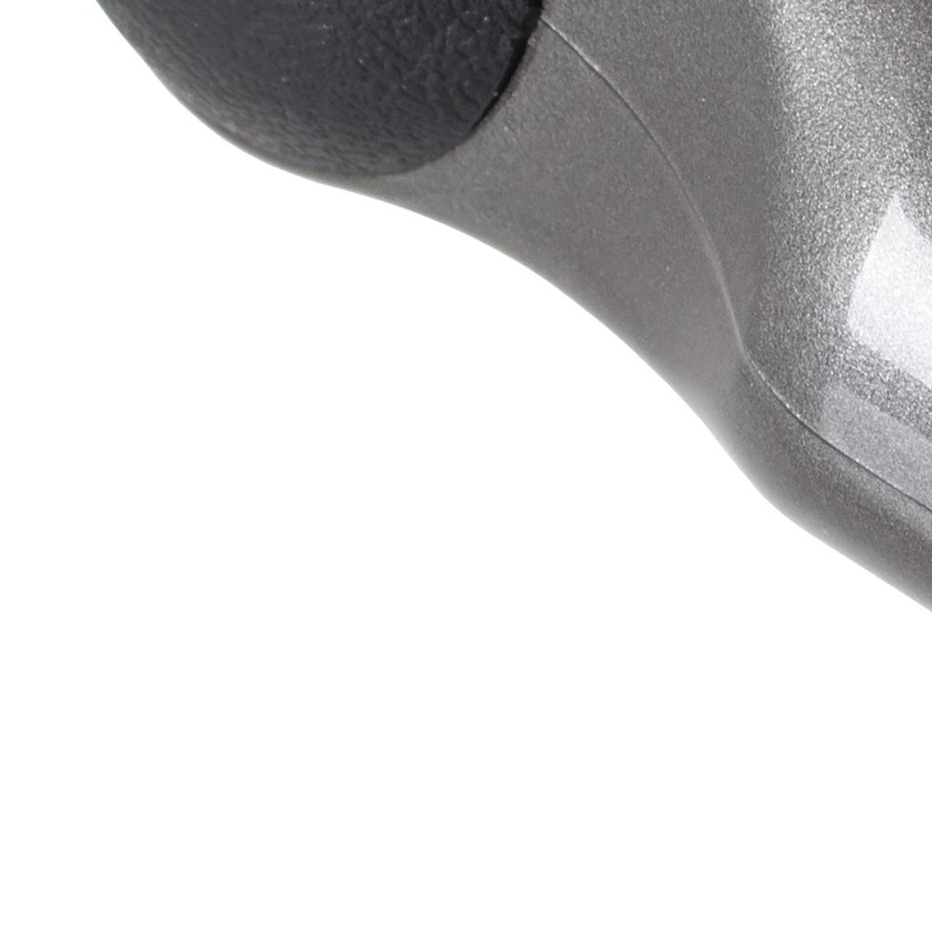 Honda Civic VIII 2005- Grey-Black Gear Shift Knob, 5-Speed, Silver Cover