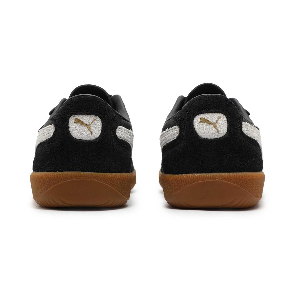 Puma Palermo Elevata Leather Little Kid Black Feather Grey Gum Kids Sneakers 402003-03