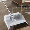 Brangdy Soft Bristle Broom & Dustpan Set