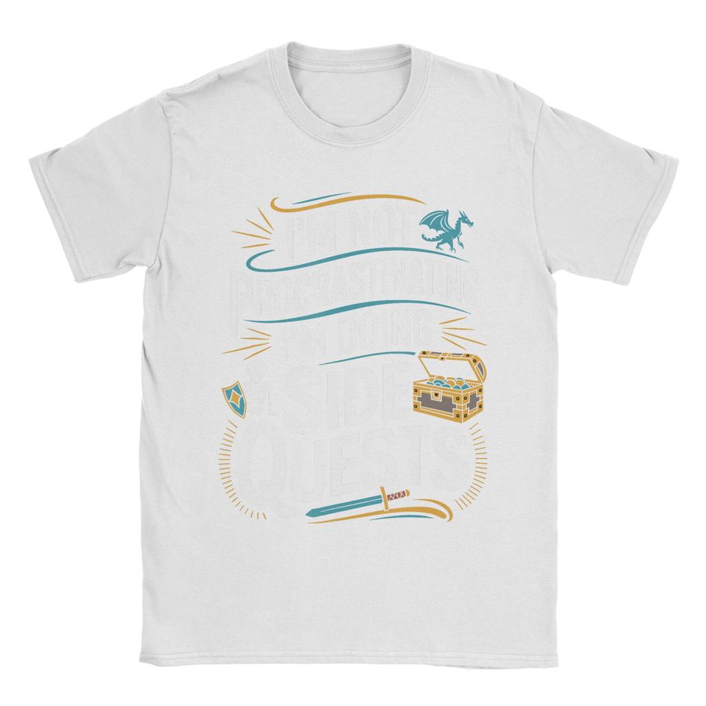 Neck Humorous Gaming Graphic Unisexs T Shirts Vintage Tees Short Sleeve Round Neck TShirts Pure Cotton 4XL 5XL 6XL Clothing