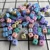 10mm Acrylic Colored Square Dice Beads for DIY Jewelry Accessories