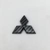 Cykzsh1 1pcs ABS 50mm 47mm for Mitsubishi Car Emblem Steering Wheel Center Badge Steer Sticker Decal Styling Auto Accessories