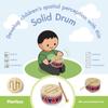 PLANTOYS 6404 Solid drum Body size: 16 x 16 x 8.5cm