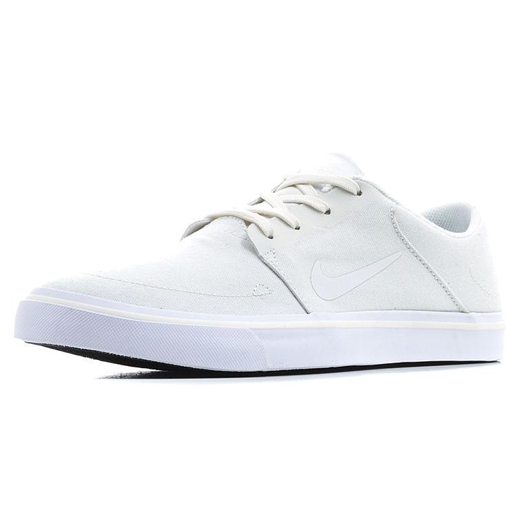 New Nike Portmore Canvas Sb 'White' Women's 723874-111