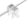 2Pcs Adjustable Aquarium Light Stand Aluminum Alloy Lamp Holder for Fish Tank Saltwater Freshwater High Brightness Lighting