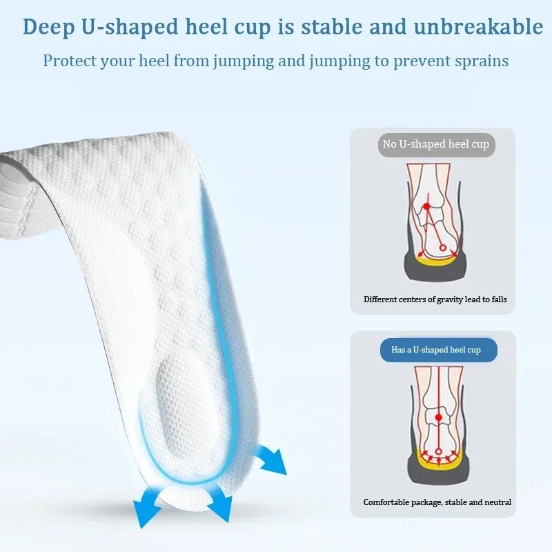 Kids Orthotic Cushioning Arch Support Shoe Insoles Children Inserts Flat Feet Plantar Fasciitis Feet Heel Pain Relief Shoes Pads