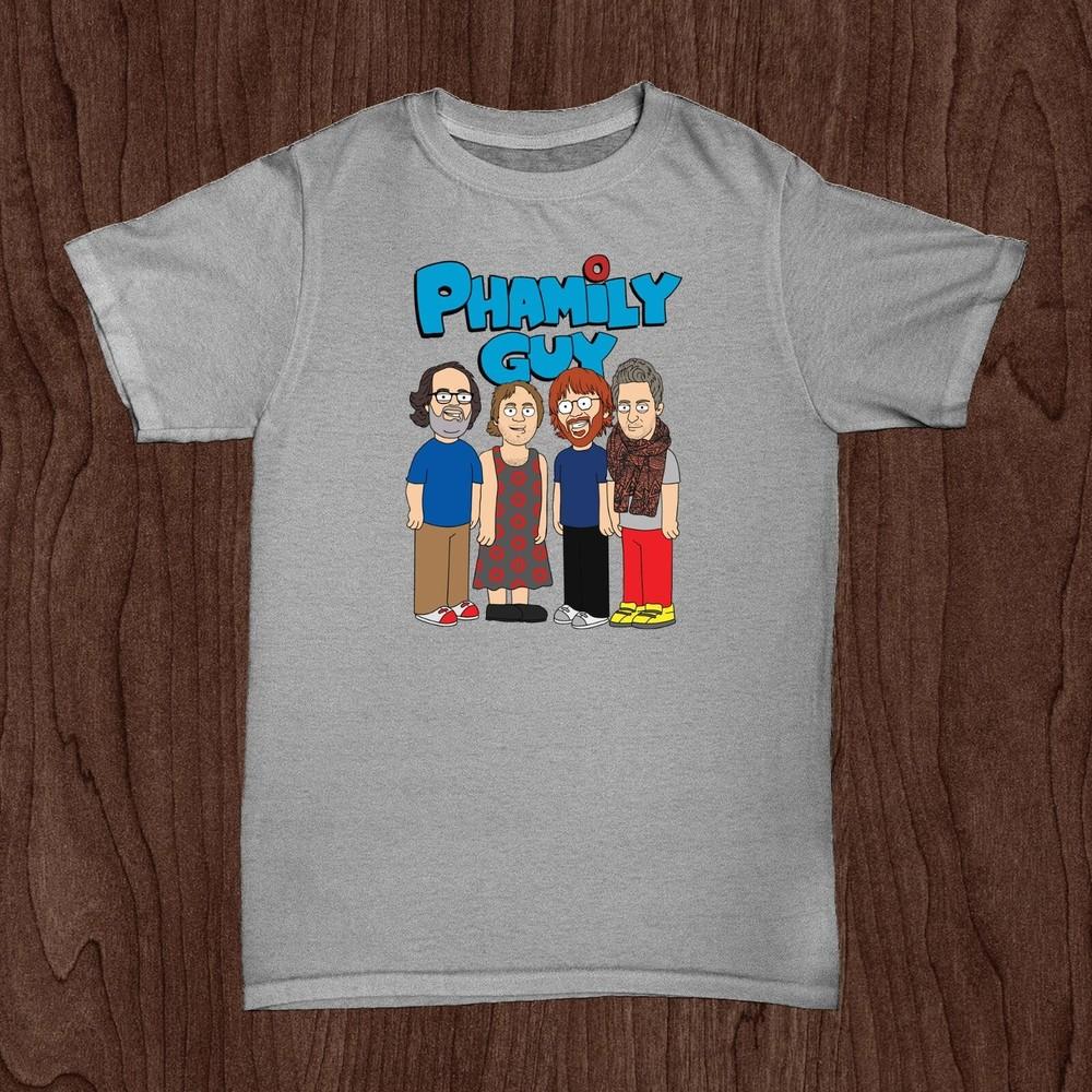 Phish - Футболка Phamily Guy S-5XL Унисекс хлопок M466 Унисекс футболка XL