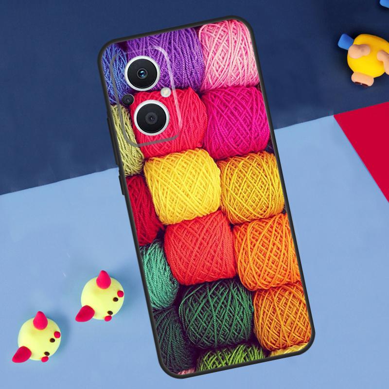 Sewing Knitting Crochet For OPPO Reno 12F 13F 14F 11F 10 11 12 13 14 Pro 8T 7 8 Lite OPPO Find X9 X8 X6 X5 Pro Case