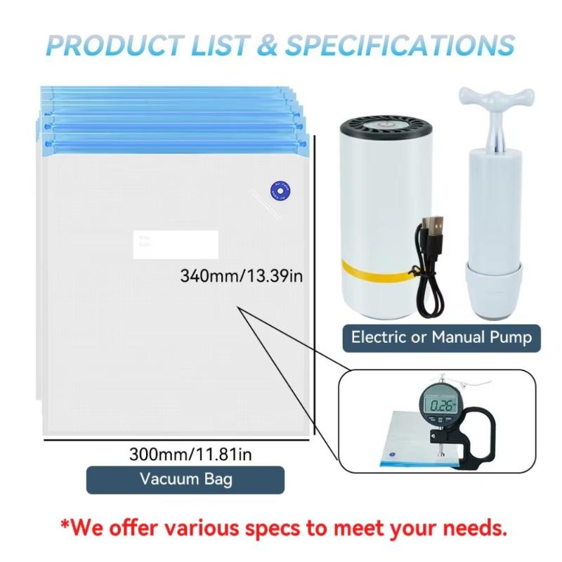 1 Set Dryer Safekeep Humidity Resistant Sealing Bags 3D Printer Filament Storage Bag Pla Abs Petg Vacuum Bag