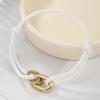 Bohemian Braided Rope Bracelet Adjustable Fit Retro CCB Clasp Minimalist Jewelry for Men Casual Party Use