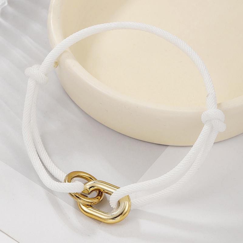 Bohemian Braided Rope Bracelet Adjustable Fit Retro CCB Clasp Minimalist Jewelry for Men Casual Party Use