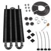 Universal 4 Row 6 Row 8 Row Aluminum Car Air Conditioning Tube Belt Condenser Tube Auto-Manual Radiator Converter Kit Accessory
