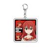 Bocchi The Rock! Gotoh Hitori Plastic Anime Keychain Ijichi Nijika Kita Ikuyo Bag Tag Parts Baji Accessories