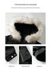 Unisex High-End Winter Trench Coat with Fur Collar, Casual Trendy Thickened Down Jacket