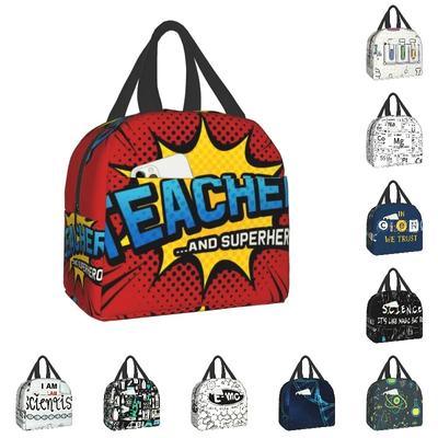 Isolierte Lunchtasche für Schule Büro Sozialarbeiter Wissenschaft Wiederverwendbare Kühltasche Thermische Bento-Box Frauen Kinder