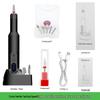 Portable Rechargeable Electric Nail Grinder for Polishing, Gel Removal, and Shaping