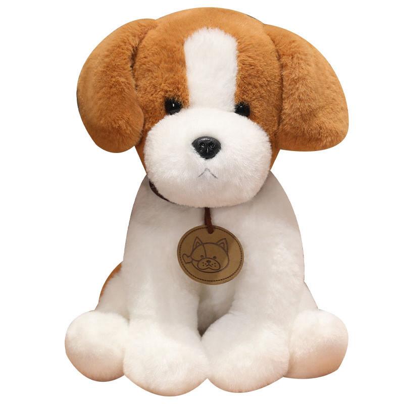 Simulation Husky Cartoon Schnauzer Chihuahua Dog Plush Toy Children Gift Doll