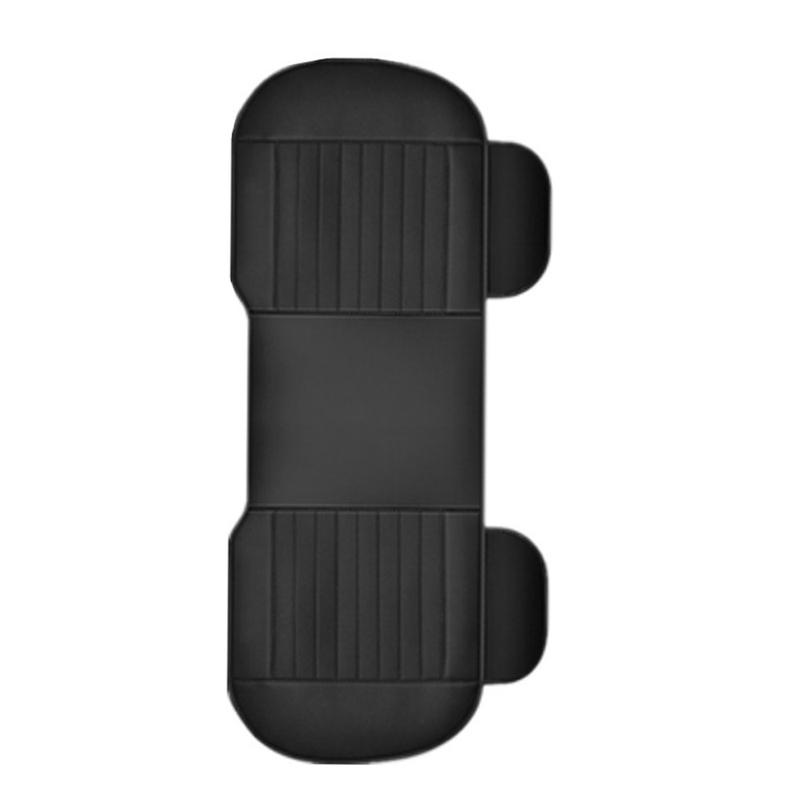 PU Leather Rear Seat Cushion Universal Protect Seat Cover Sponge Ide Black Mat Protector Pad Breathable Auto Interior Styling