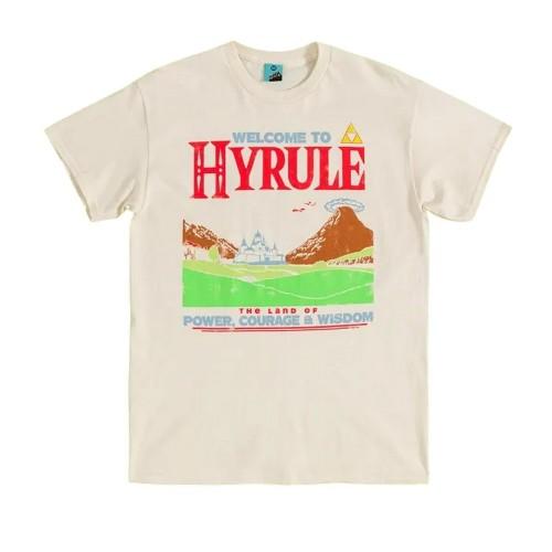 The Legend Of Zelda Unisex Adult Welcome To Hyrule T-Shirt