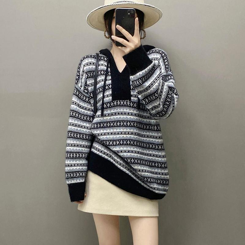 Qinghe 100% Kašmírový Dámský Svetr - Ultra Měkký Luxusní Zimní Pulovr