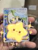 2pcs/set Pokemon Ptcg Lillie Self Control Collect Signature Trading Flash Card Anime Cartoon Christmas Gift Golden Signature