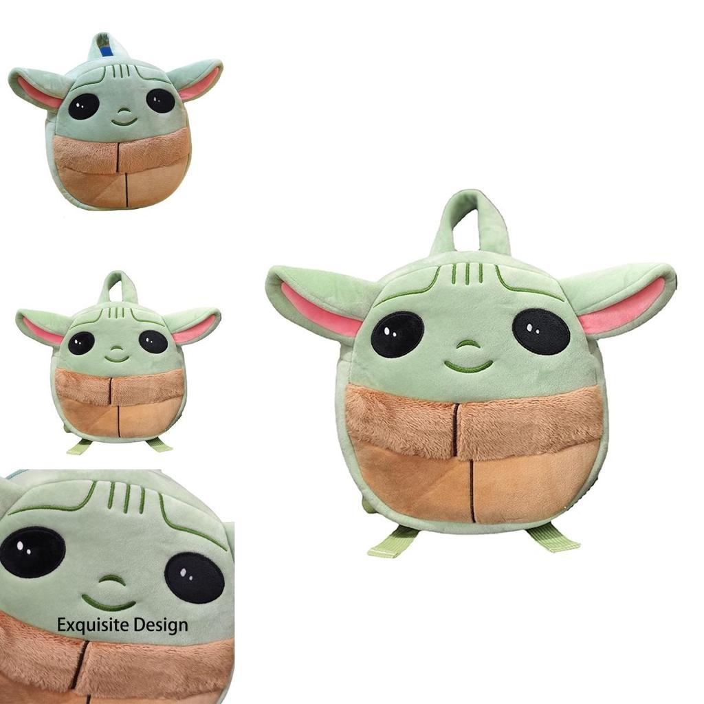 Star Wars Plush Kids Schoolbag Backpack Toy Baby Yoda Travel Bag Doll Toddler Lightweight And Big Capacity For All Occasions