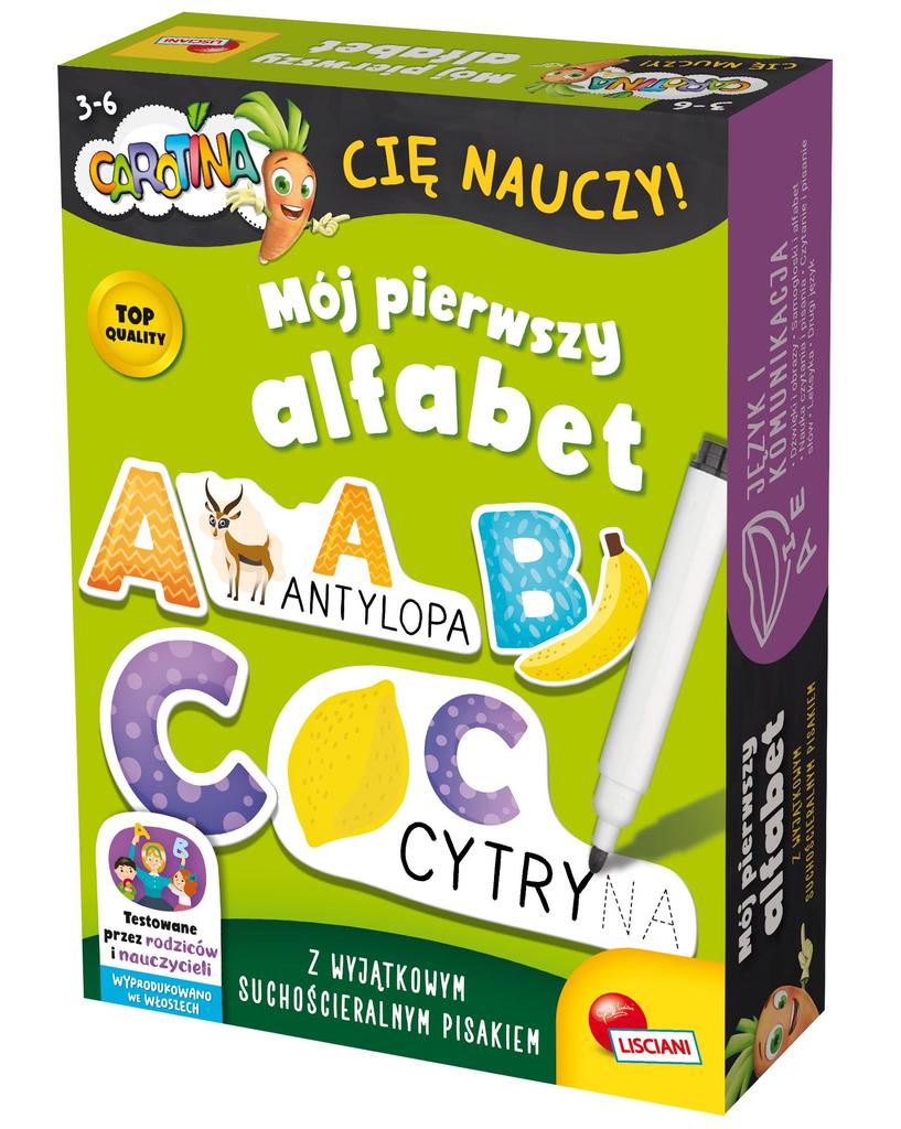 Lisciani carotina will teach YOU! MY first alphabet