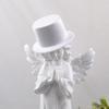 DIY Bare Doll Hat 9cm Mini Top Hat Unfinished EVA Oil Cloth Base For Accessories And Party Decors