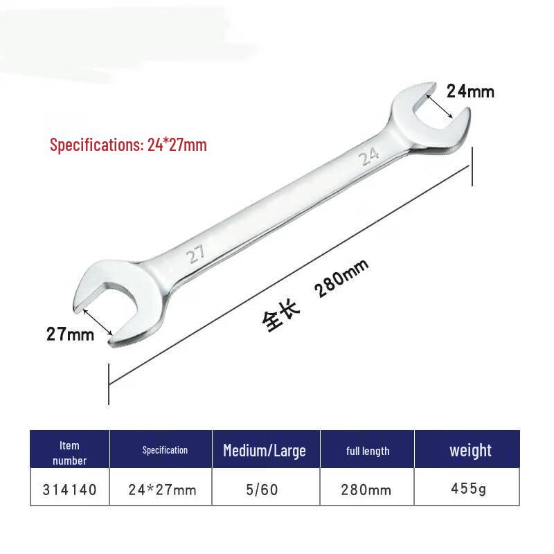 Miaogua Double Open End Wrench