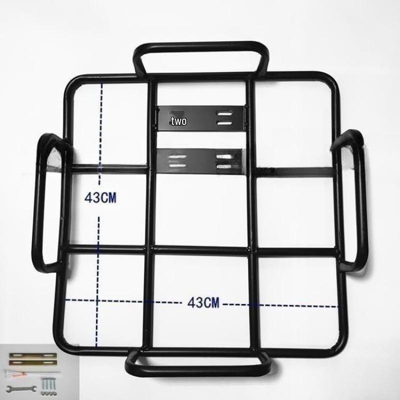 Electric Motorcycle Rear Rack for Food Delivery - Insulated Box Bracket