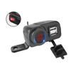 Boot Motorrad Roller Temperaturanzeige Voltmeter Thermometer Telefon 18W QC3.0