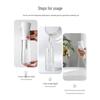 Glass Continuous Fine Mist Spray Bottle